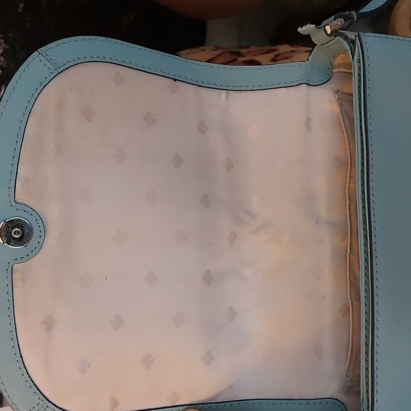 Kate Spade Light Blue Crossbody Purse - Picture 5 of 8